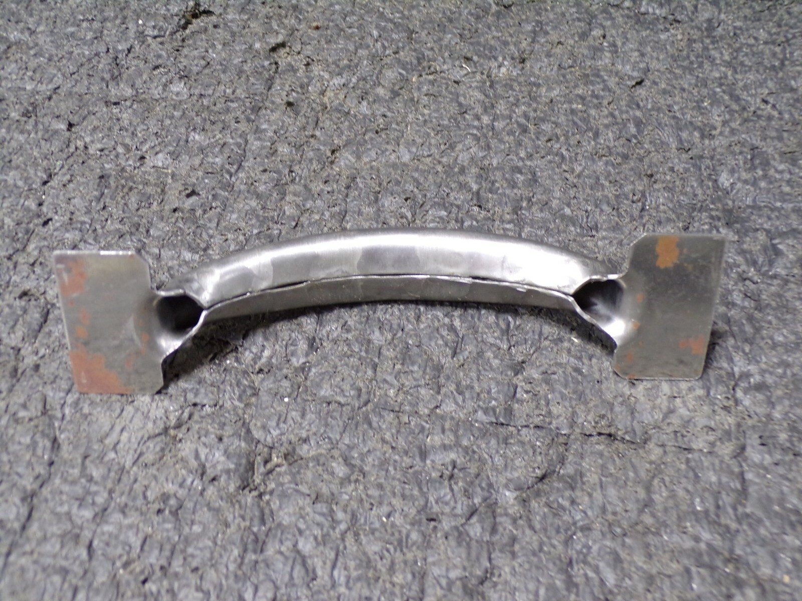 Steel Pull Handle with Natural Finish, Natural; Hardware Not Included, 1WAE3