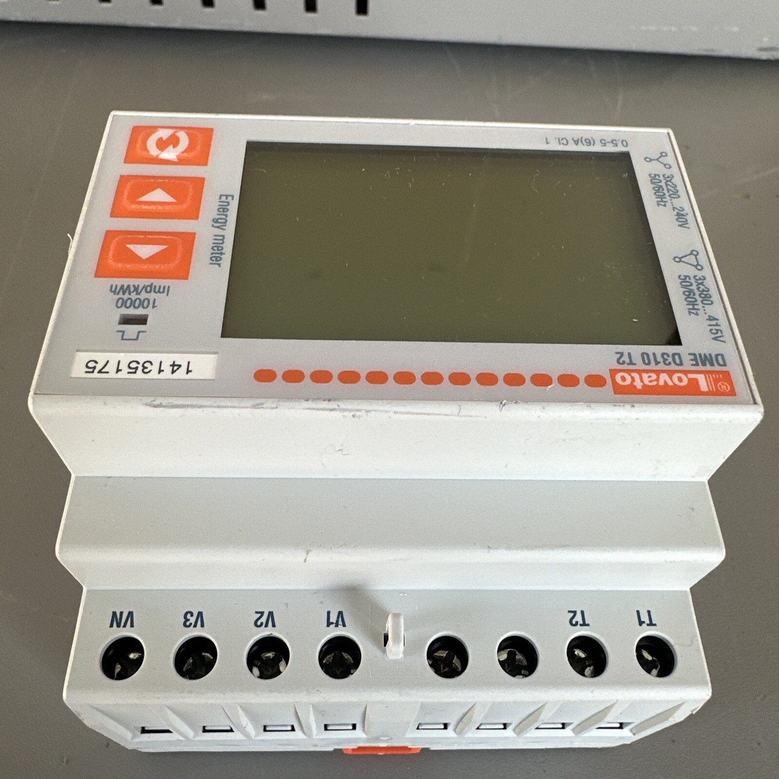 LOVATO DMED310T2 ENERGY METER, 3×220-240V 50/60Hz, 3×380-415V 50/60Hz