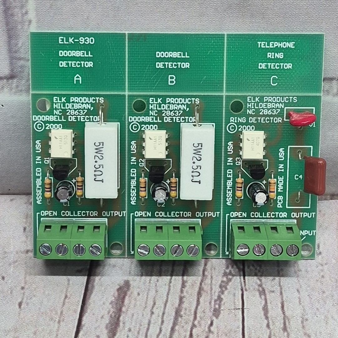 ELK-930 ELK Products Doorbell & Telephone Ring Detector~ Alarm Equipment~