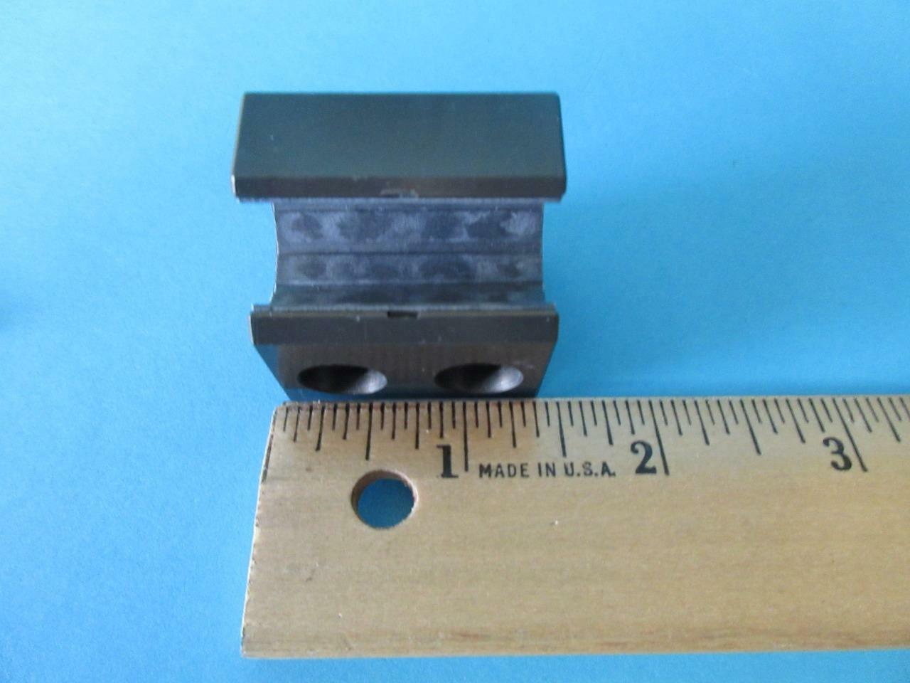 LOT OF 2 NEW IGUS DRYLIN 1″ 1.35″ 1.4″ SINGLE RAIL BEARING BLOCK ALUMINUM