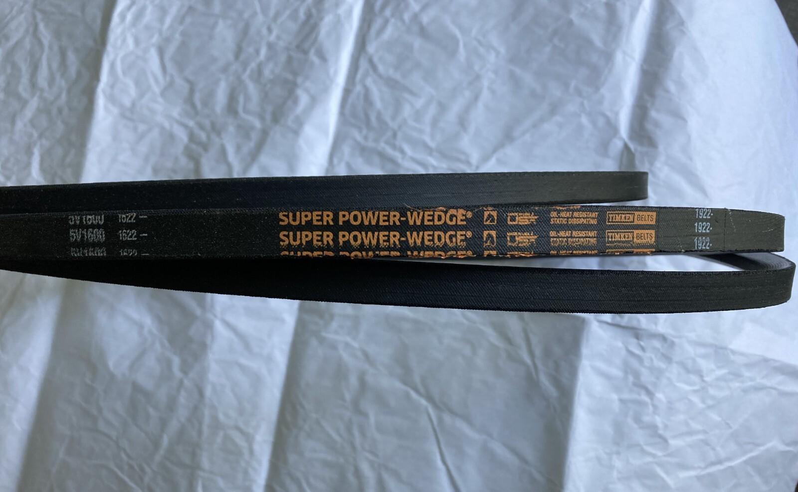 Timken Super Power-Wedge Smooth V Belt 5V1600 USA Made Oil / Heat Resistant 160″