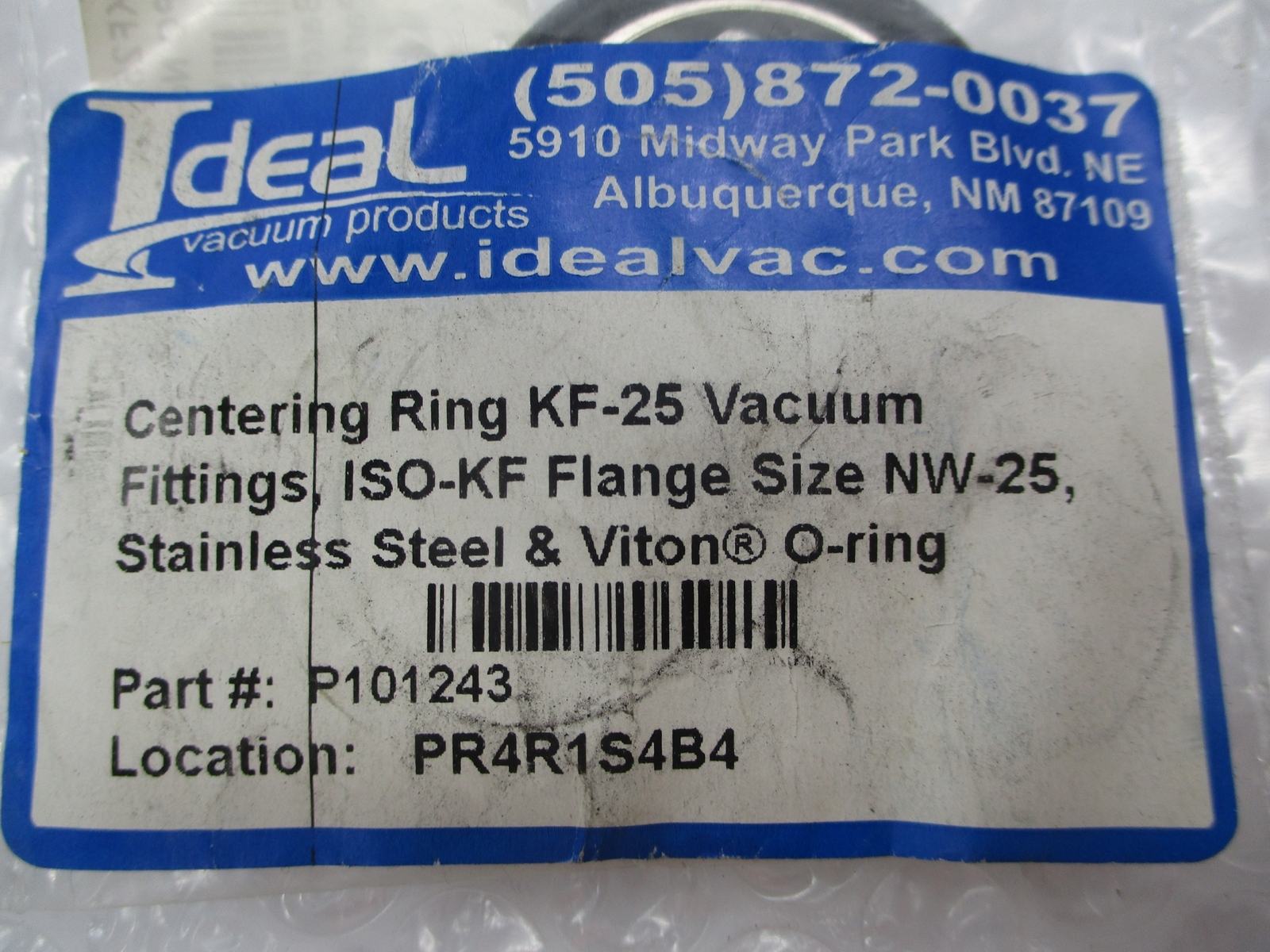 IDEAL P101243 CENTERING RING NSMP