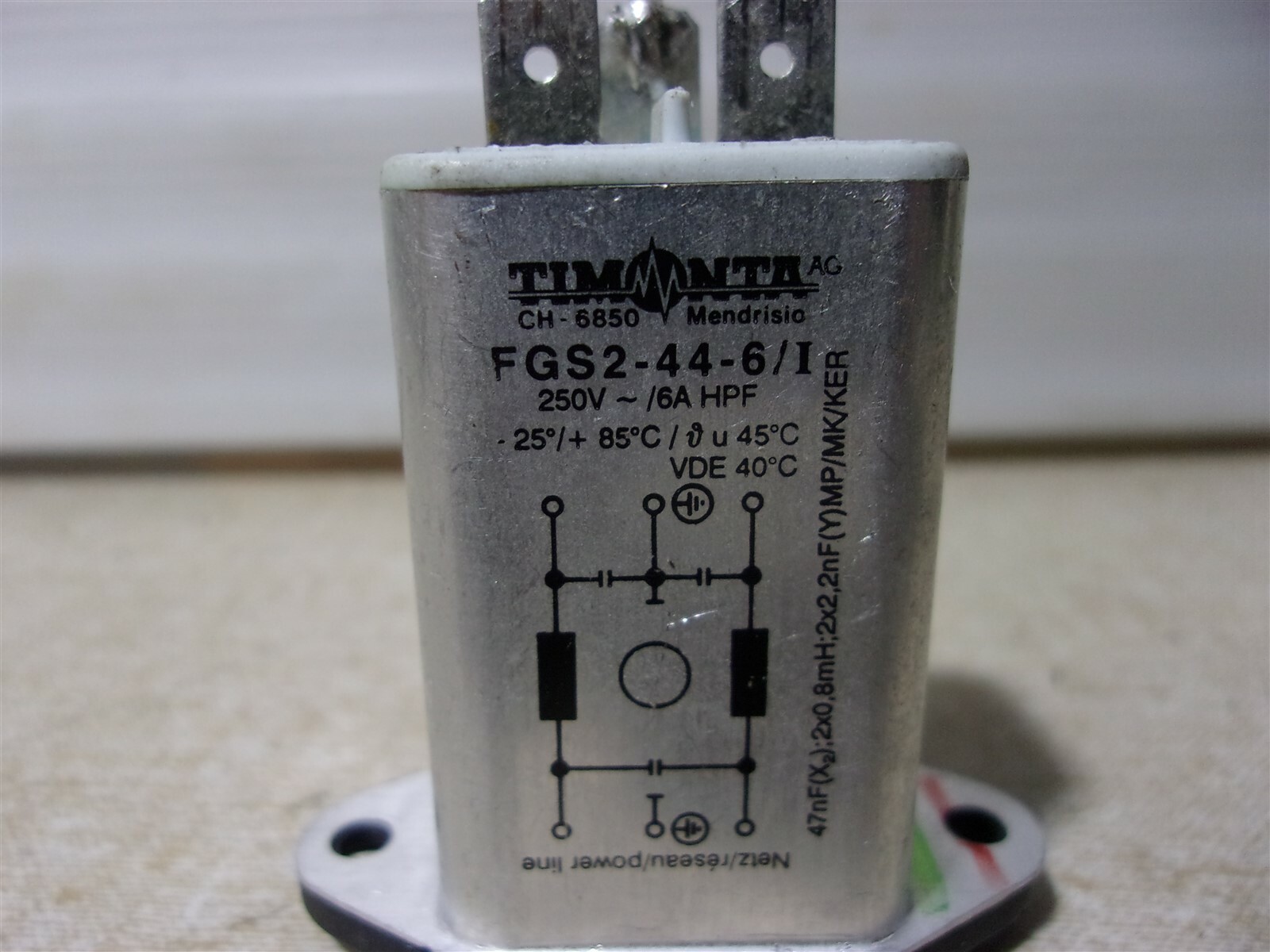Timenta FG32-44-6/I Receptacle Outlet *FREE SHIPPING*