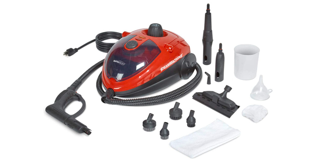 Steam Cleaner Machine Auto Steamer Clean Car Cleaning Compact RV Trailer 11 Pcs