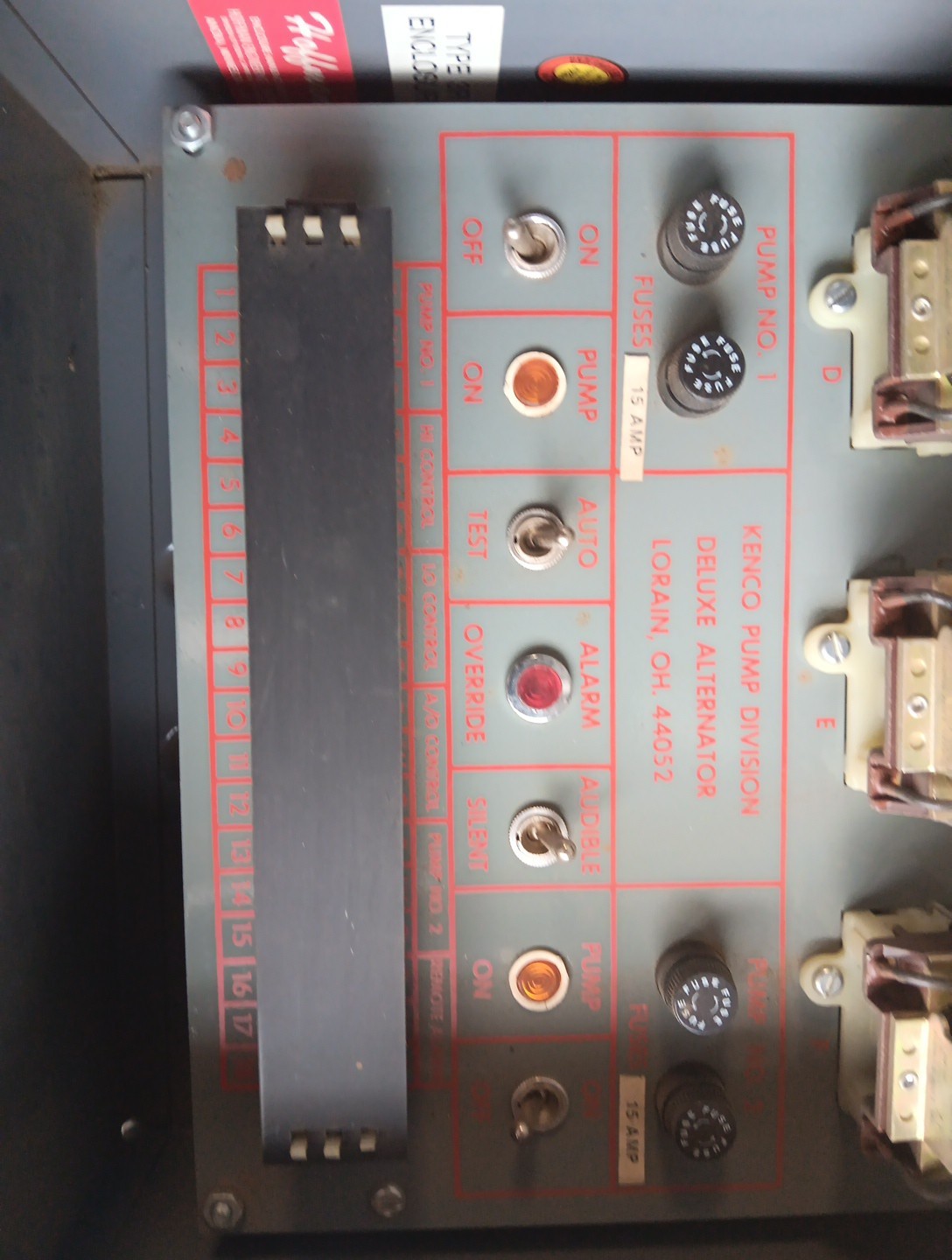 KENCO PUMP DIVISION DELUXE TWO PUMP ALTERNATOR PXN1