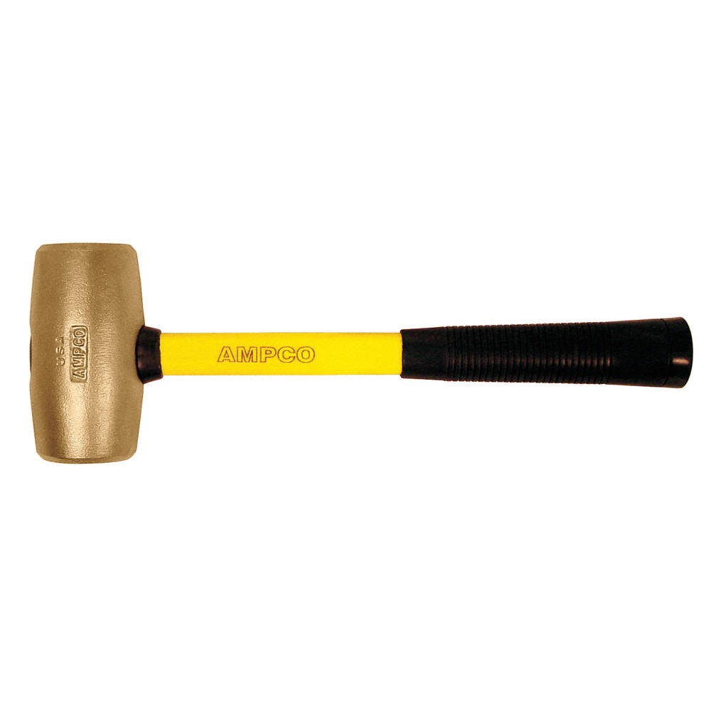 AMPCO M-2FG Nonsparking Mallet,Aluminum Bronze 2ZB28