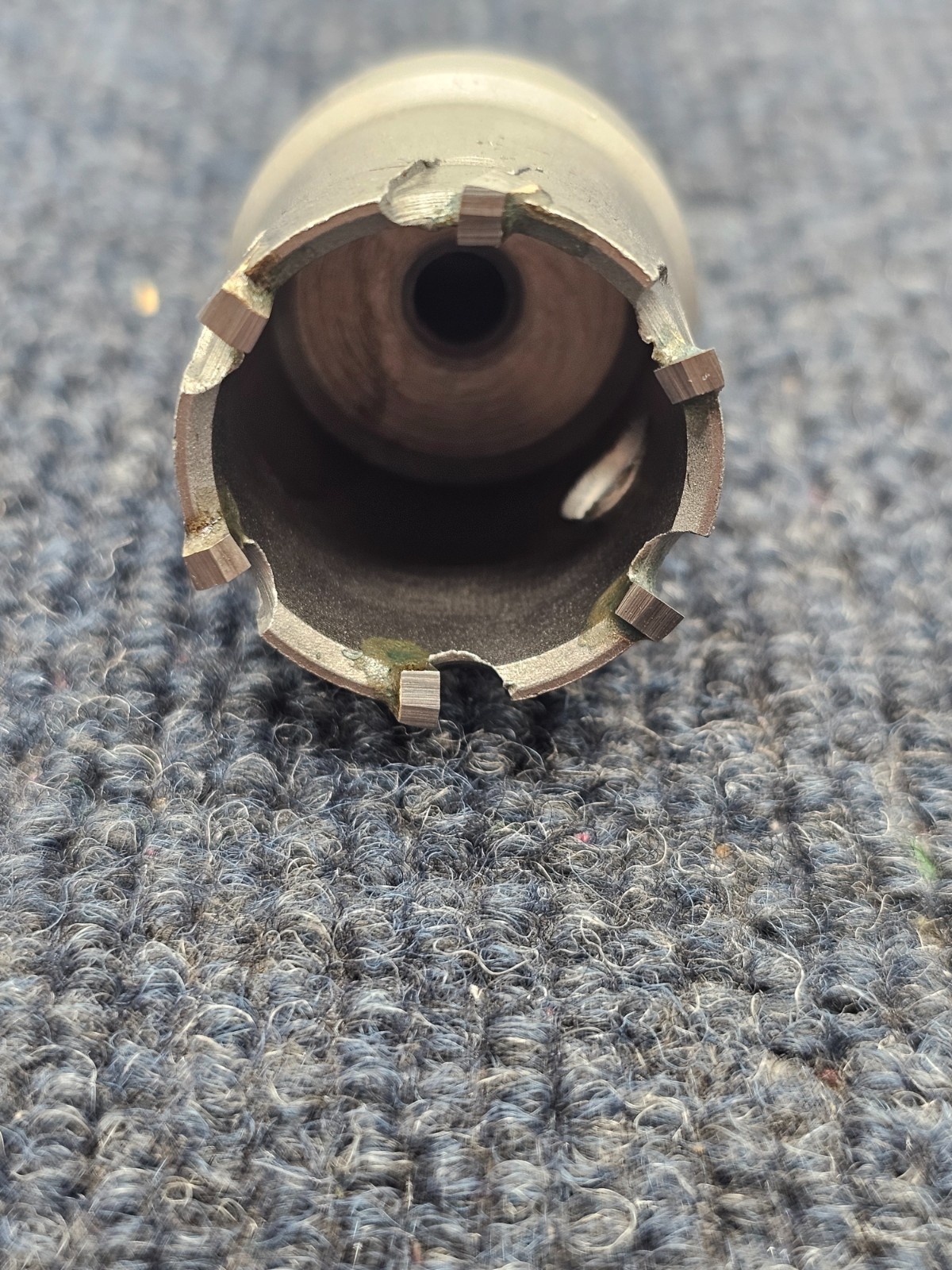 3 Pieces Carbide Hole Saw Assembly for Hole Sizes 3/4, 5/8, 1-1/8