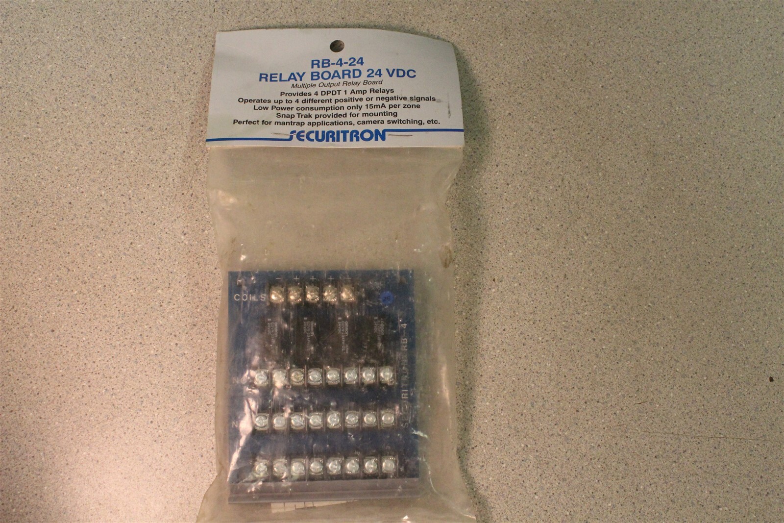 NEW RB-4-24 Relay Board 24VDC Securitron *FREE SHIPPING*