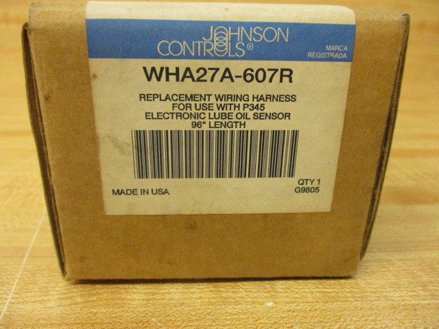 Johnson Controls WHA27A-607R Wiring Harness WHA27A607R