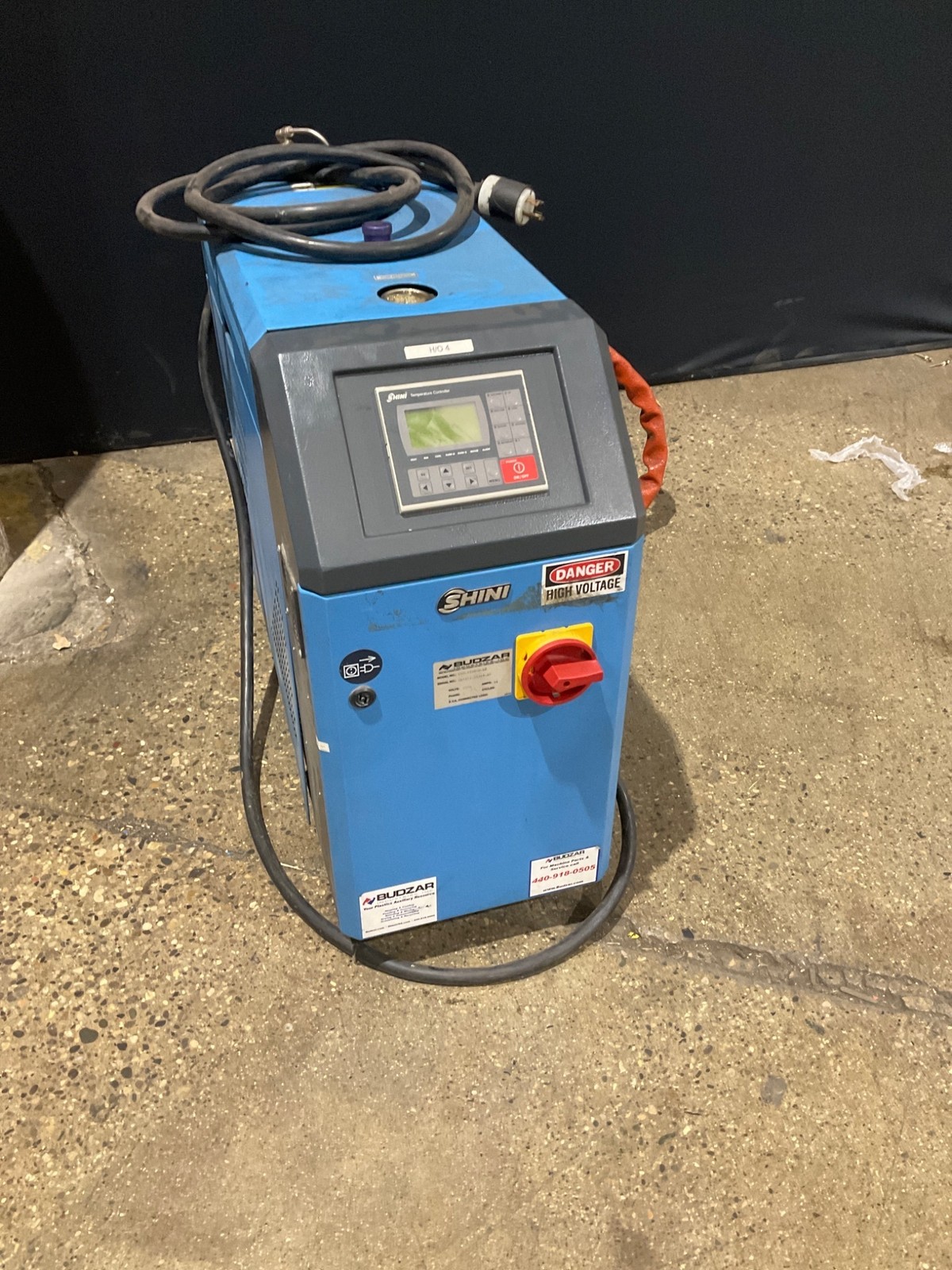 SHINI BUDZAR STM-1220-O-LT Oil Heater 230V 34A 3PH USED