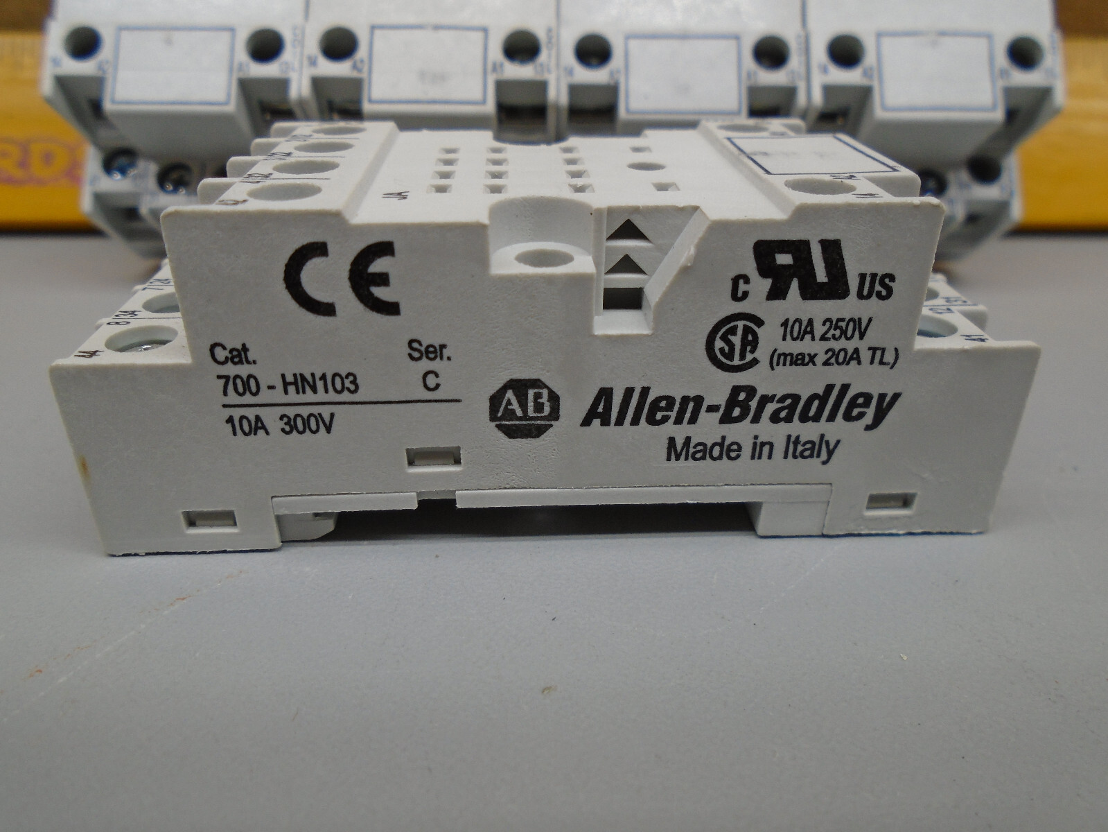 Lot of 5 700HN103 /C Allen Bradley 700-HN103 Base W254