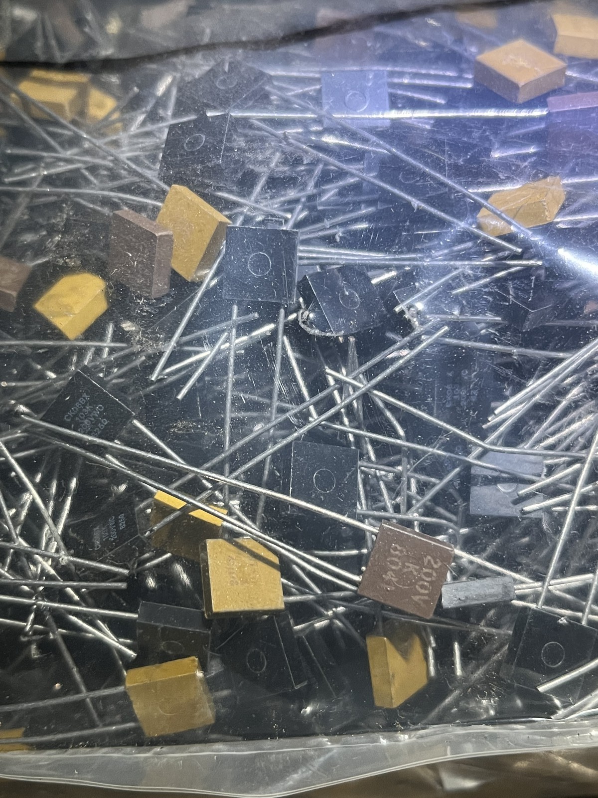MILITARY SPEC CK06BX103K CAPACITOR FIXED CER (LOT OF 19)