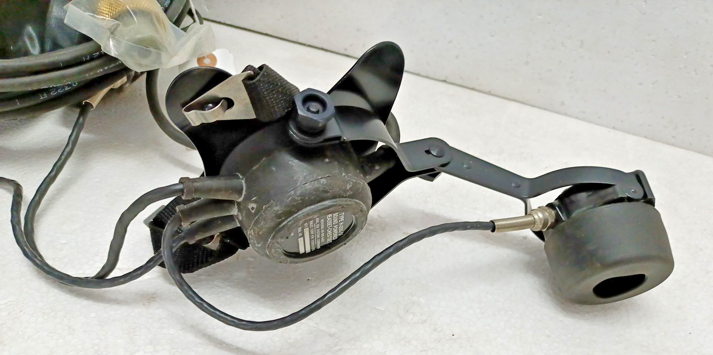 Dynalec Corp 702019-375 Type H-200/U Sound Powered Headset-Chestset