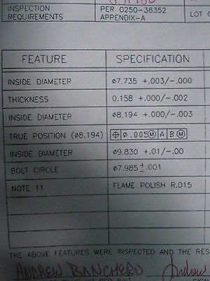 Applied Materials (AMAT) 0200-39348 SHADOW RING, 200MM,FLAT(1S) SELF ALIG.