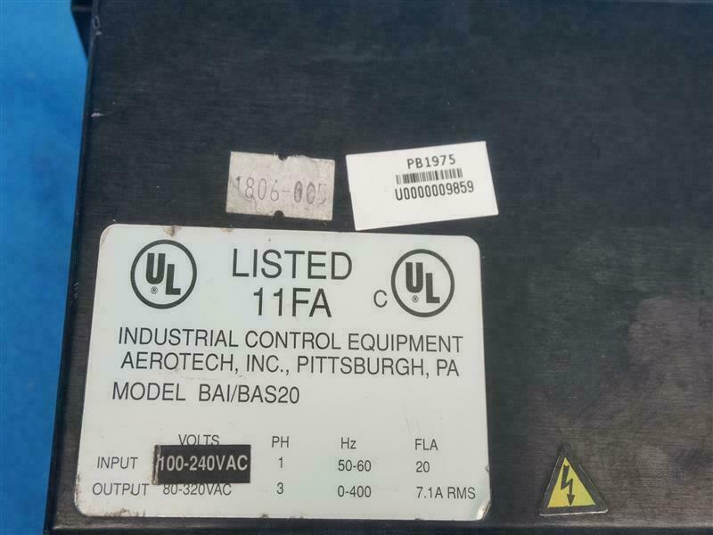 Aerotech BA20-320-S BA20320S Servo Amplifier