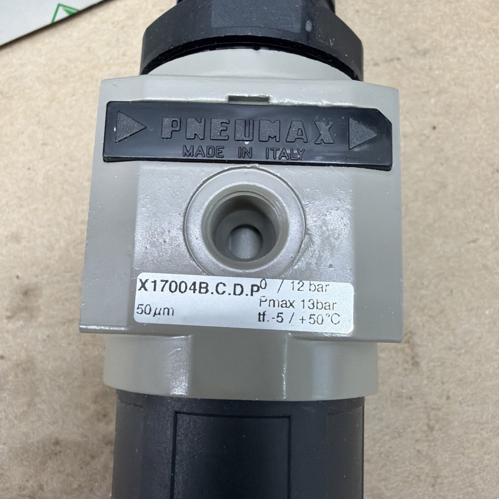 New Pneumax X17004B.C.D.P Filter Regulator FR G1/4 50 Micron Warranty 🇺🇸