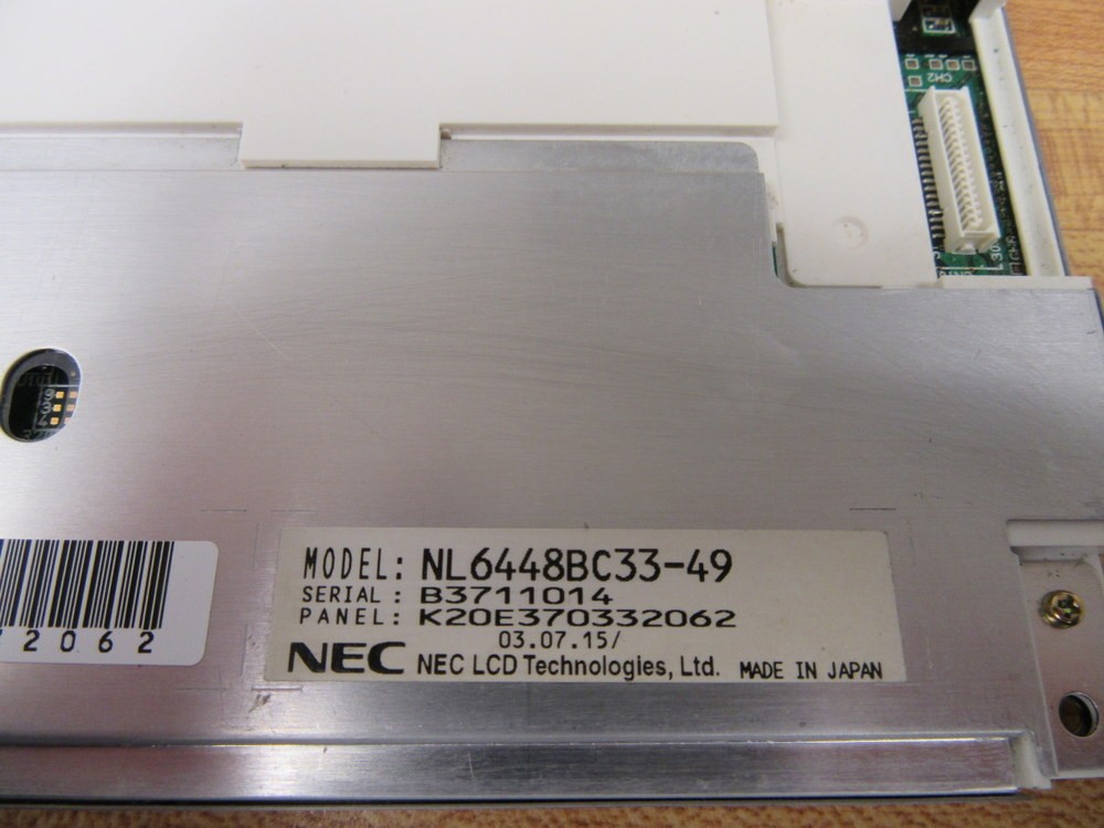 NEC NL6448BC33-49 NL6448BC3349 TFT 10.4 LCD Panel Scratched Screen