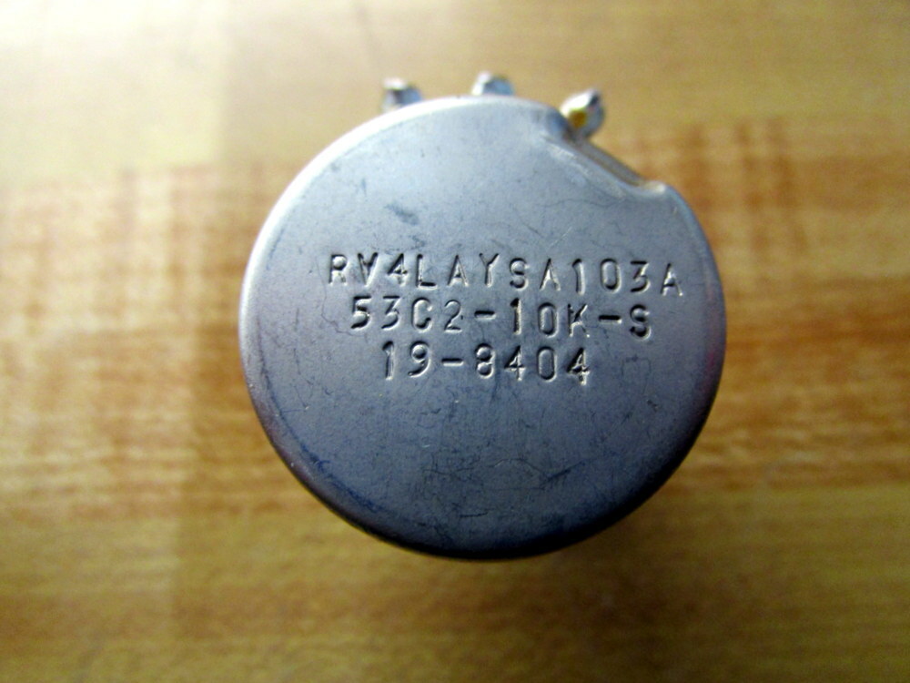 Clarostat RV4LAYSA103A Potentiometer 53C2-10K-S