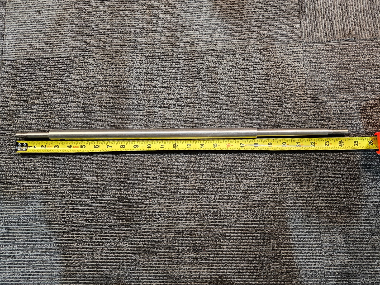 QTY 6 Guide Rod 24-3/8in Overall Length Chrome Finish 3000357355 7500050604
