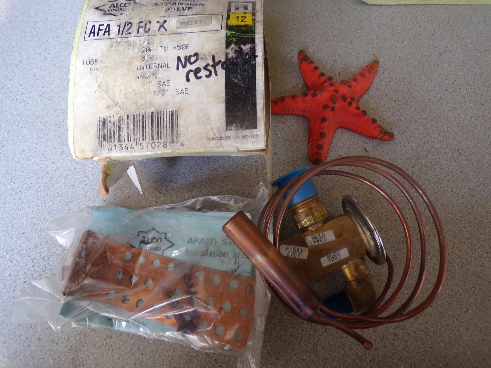 NEW Alco AFA 1/2 FC X Expansion Valve *FREE SHIPPING*