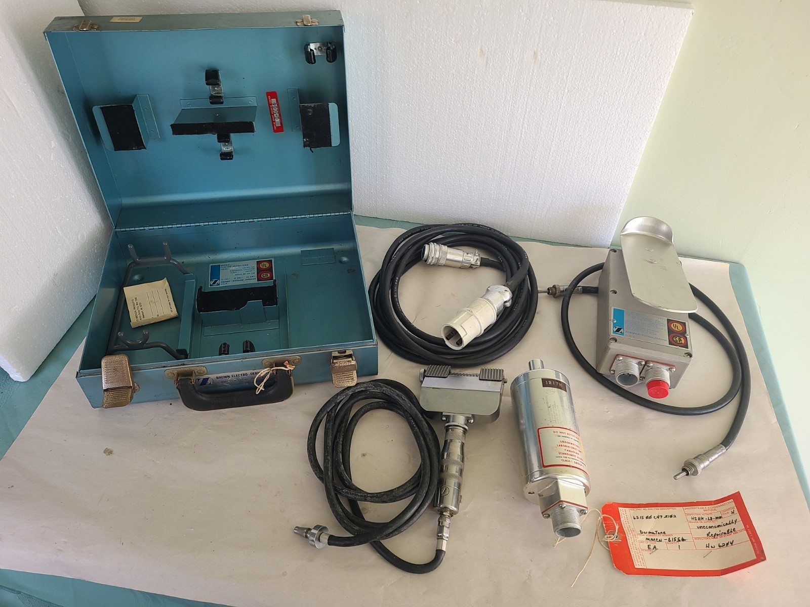 Vtg Zimmer Brown Electro Dermatome Model 901, Made in USA, AS IS Untested