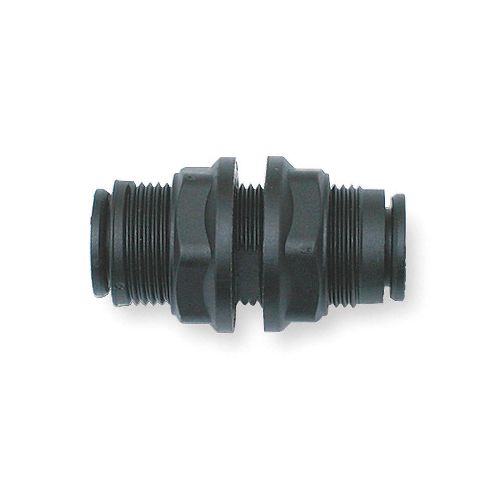 LEGRIS 3116 56 00 Bulkhead Union,1/4 In OD,PSI 290,PK10 1PFC6