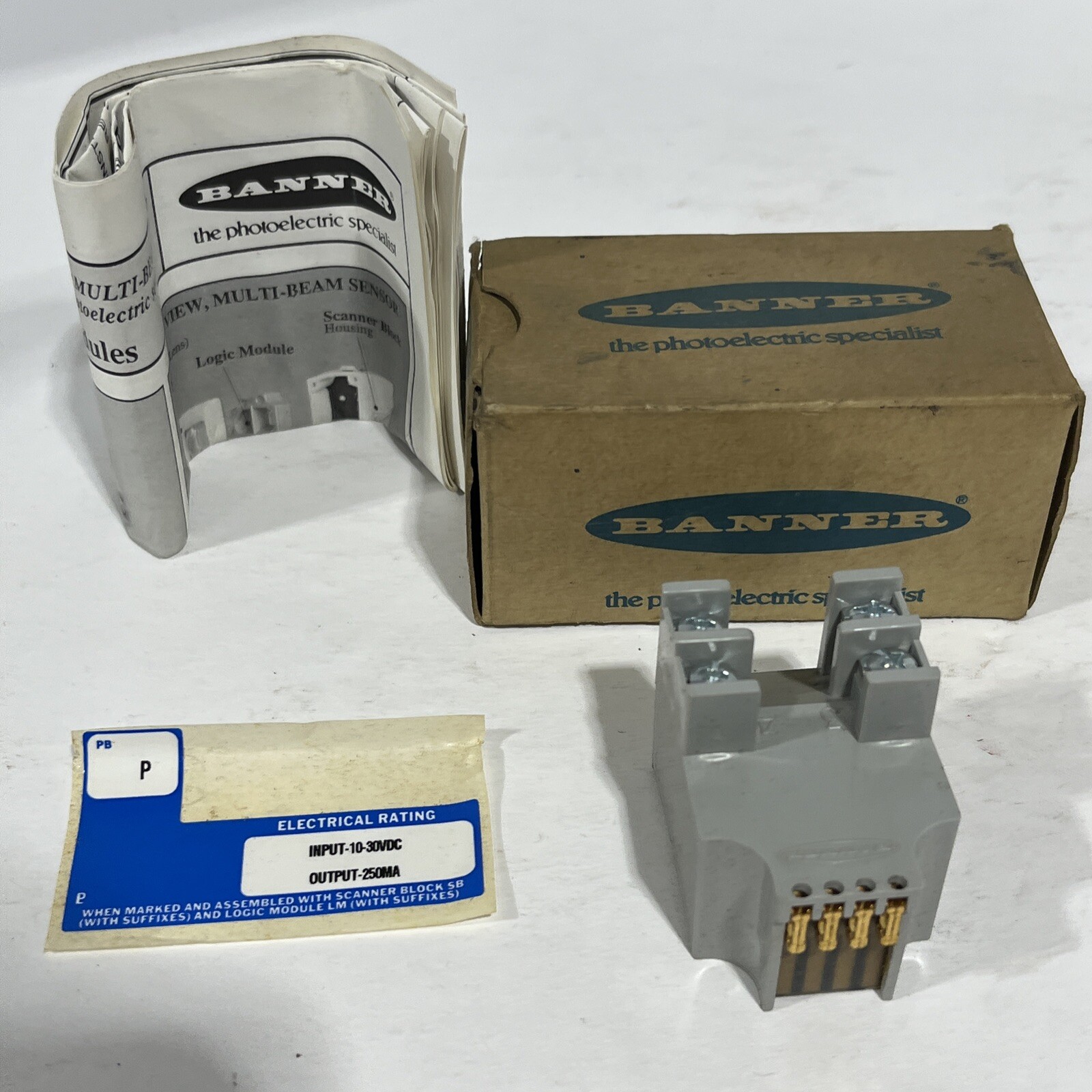Banner Engineering PBP 16392 Multi-Beam Power Block 3A, 4 Wire, 10-30VDC