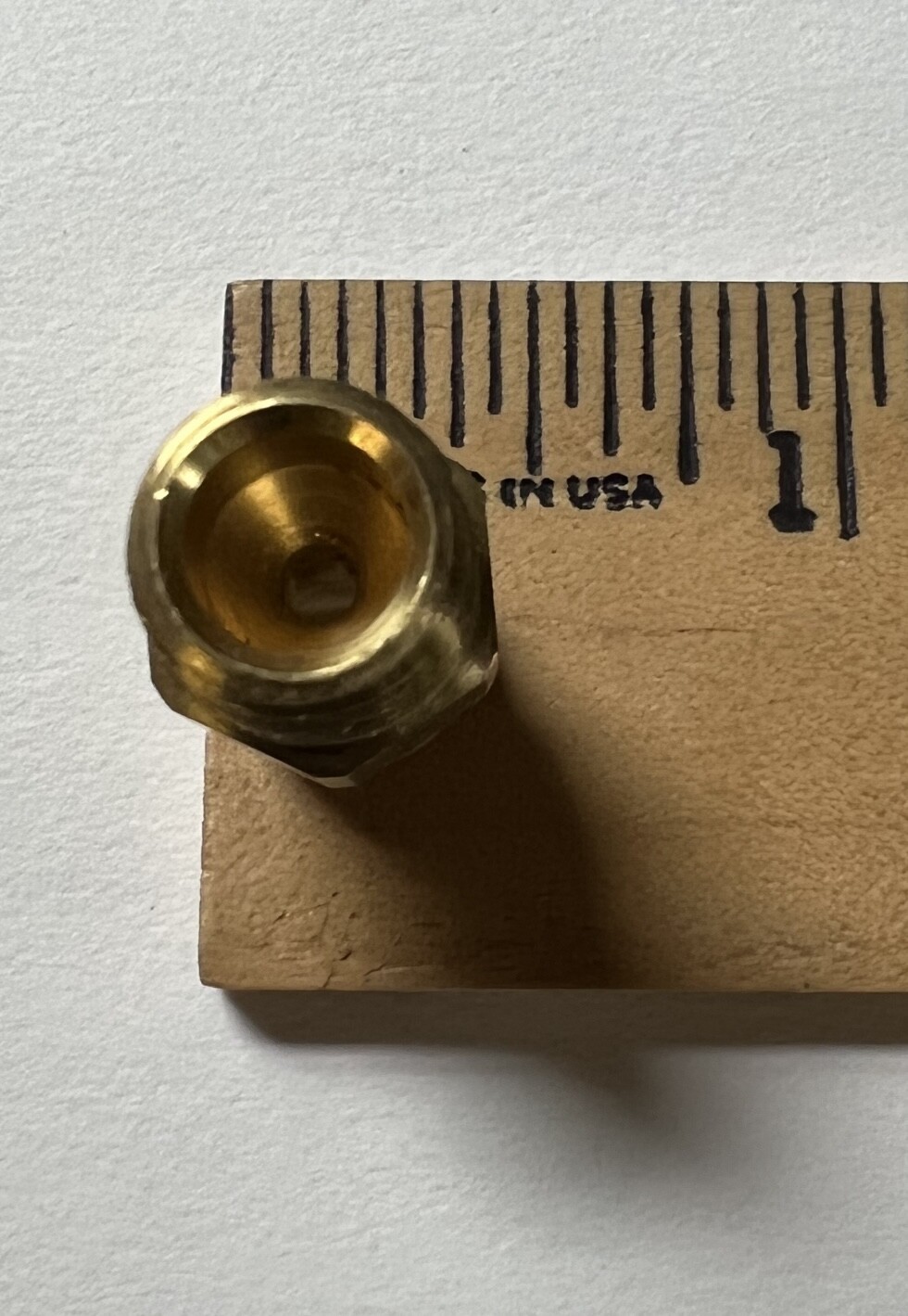 Bete Fog Nozzle Brass 1/8″ Pipe 145° Spray Angle Male p/n 13562 Extra Wide Fan