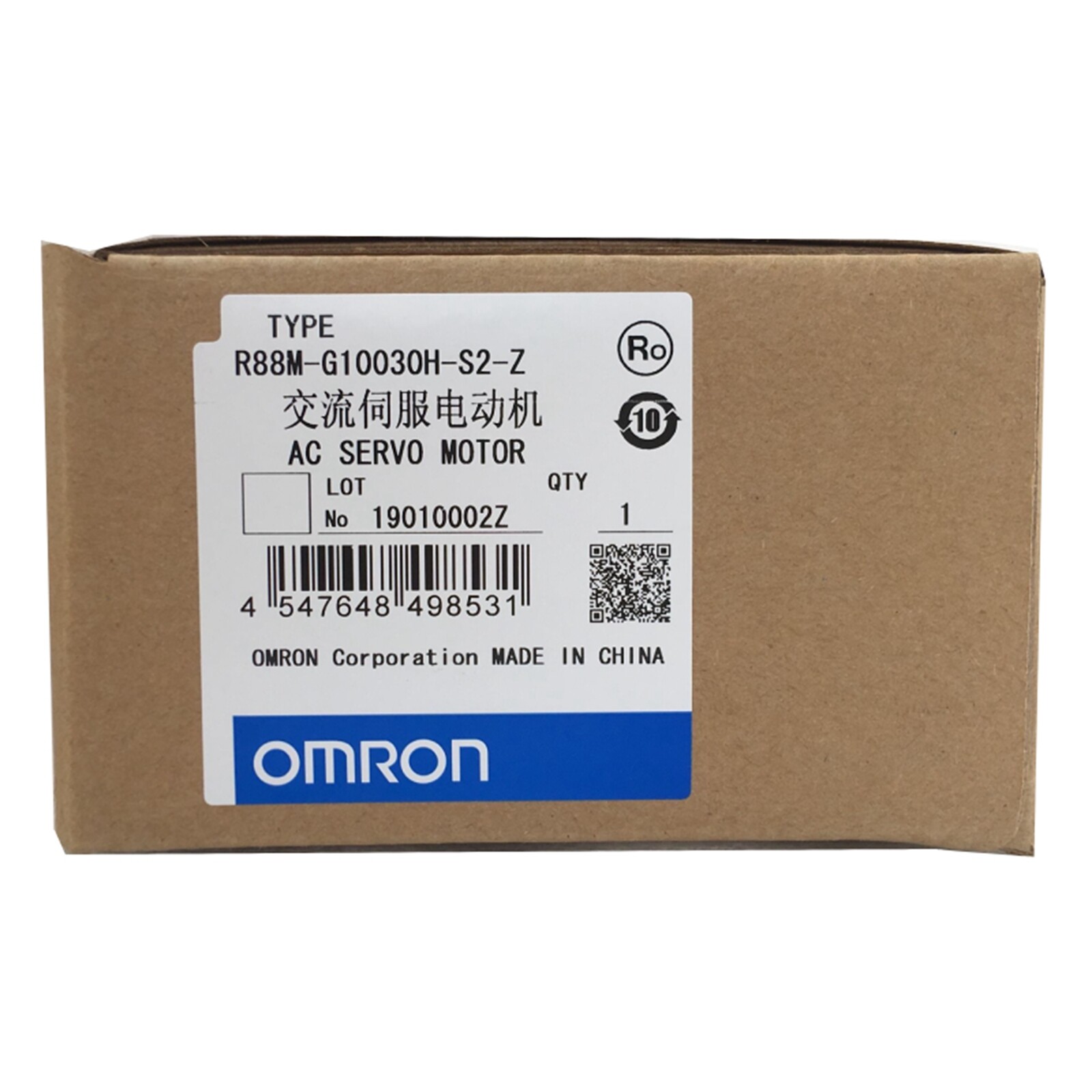 NEW Omron Automation and Safety R88M-G10030H-S2-Z Servo Motor Drive