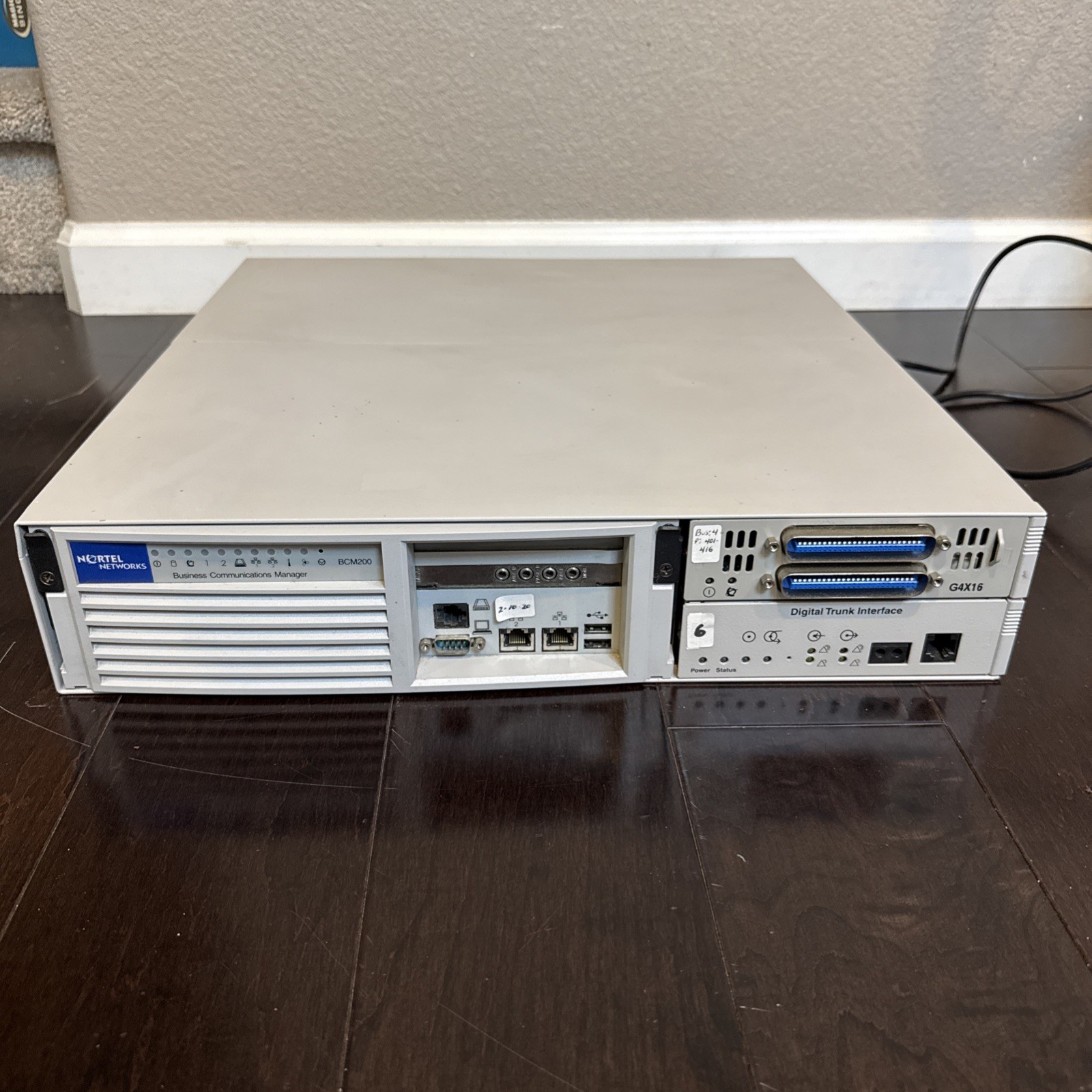 NORTEL BCM 200 Business Communications Manager G4X16 Digital Trunk Interface