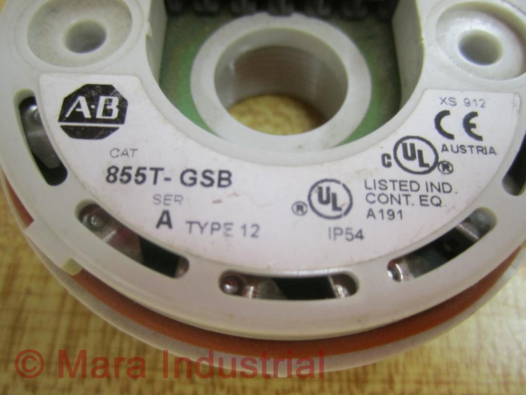 Allen Bradley 855T-GSB Mounting Base 855TGSB Series A (Pack of 3)