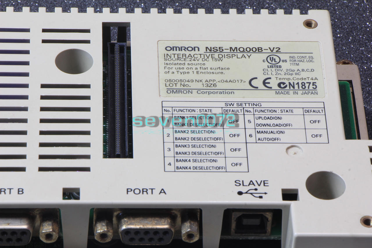 ONE Omron Interactive Display NS5-MQ00B-V2 Used