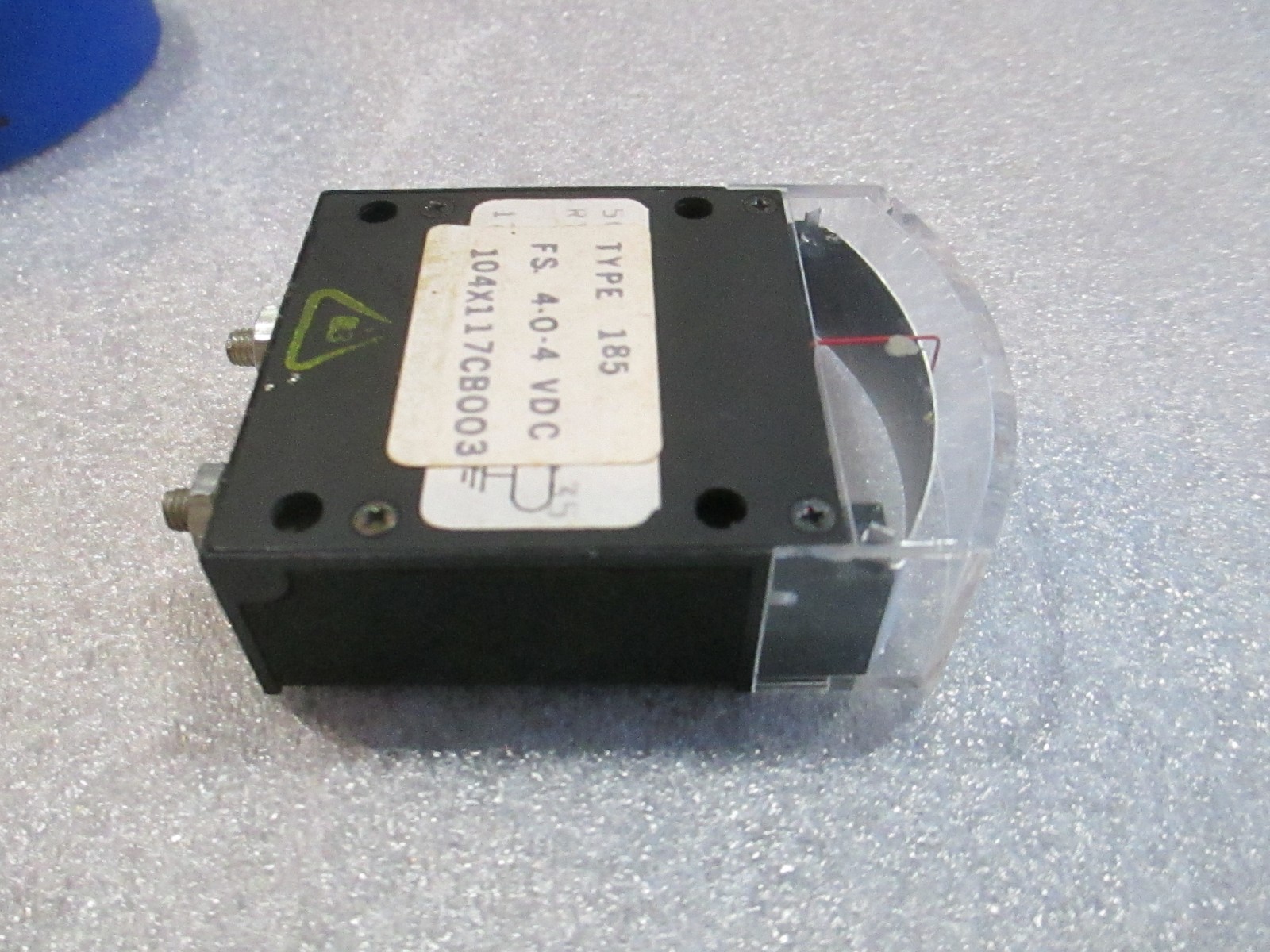 GE Type 185 DC Volt Meter 20V Vintage 03C12