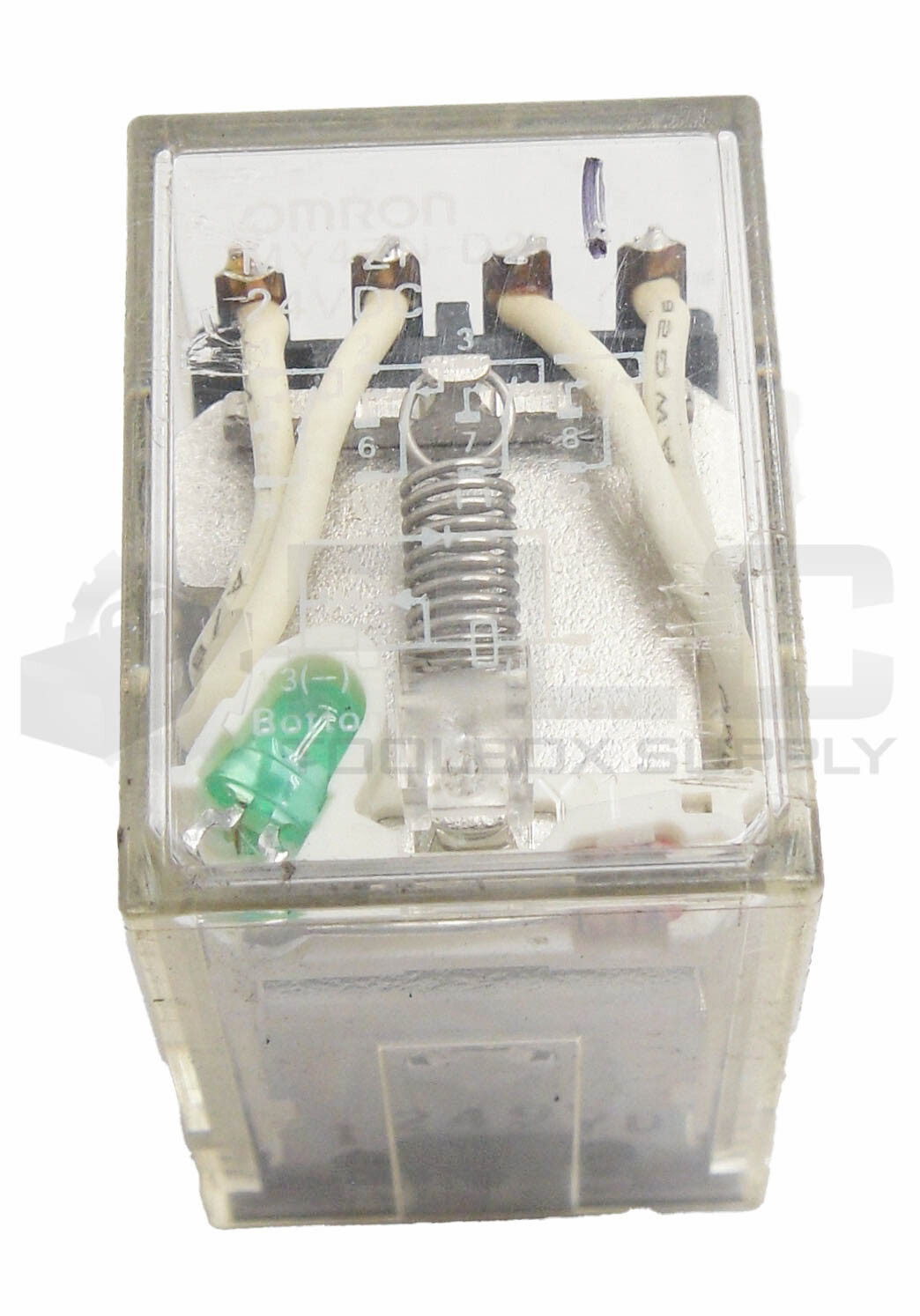 LOT OF 4 OMRON MY4ZN-D2 RELAYS 24VDC 150VAC 3A