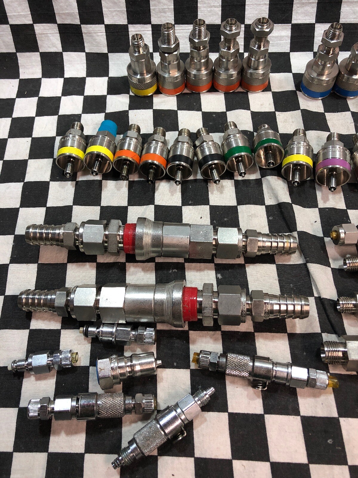 Big Lot Of SWAGELOK QUICK CONNECT 1/4” to 1/2”, KEY QC & QTM,, SHIPSAMEDAY