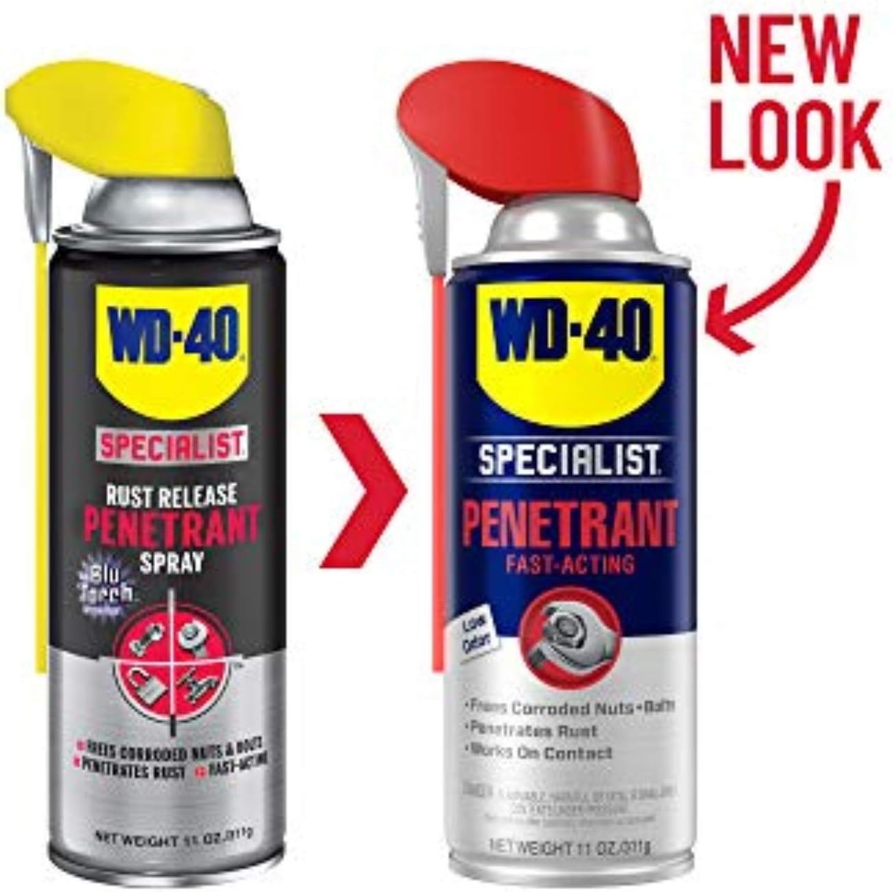 Versatile 11 Oz Penetrant with Smart Straw – Industrial Strength Lubricant