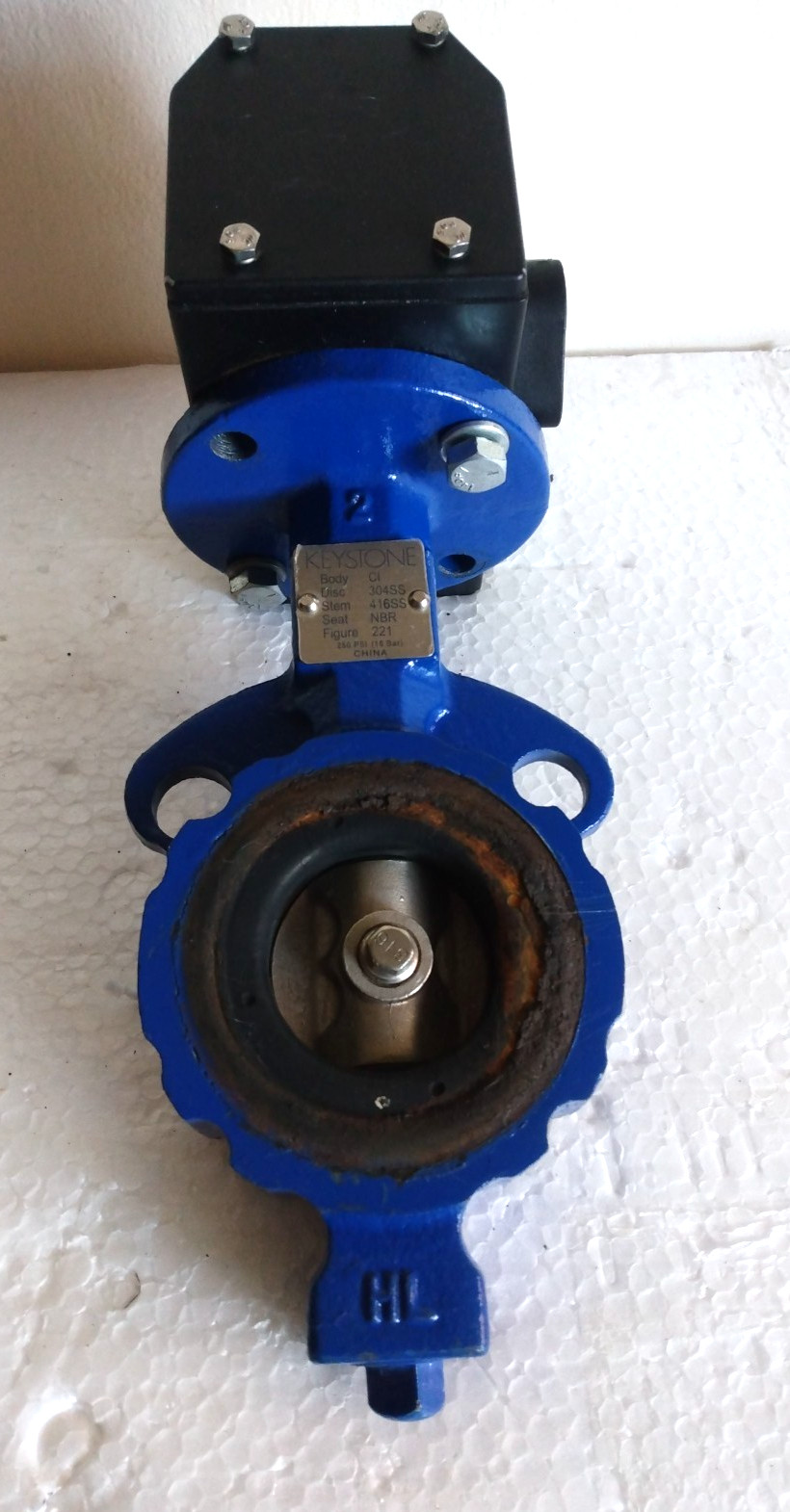 KEYSTONE 221 F89U-004 250PSI ( 16 Bar ) , 2″ NBR , 304SS , 416SS ,
