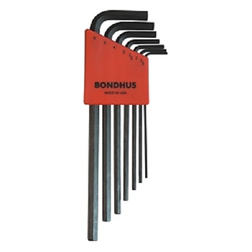 Bondhus 12192 – Set 7 Hex L-Wrenches 1.5-6mm – Long – 1EA