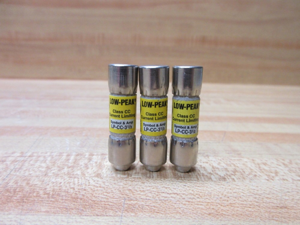 Buss LP-CC-3-1/2 Bussmann Fuse Cross Ref 1CX56 (Pack of 3)