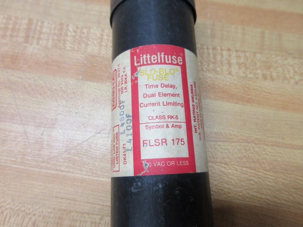 Littelfuse FLSR-175 SLO-BLO Fuse (Pack of 3)