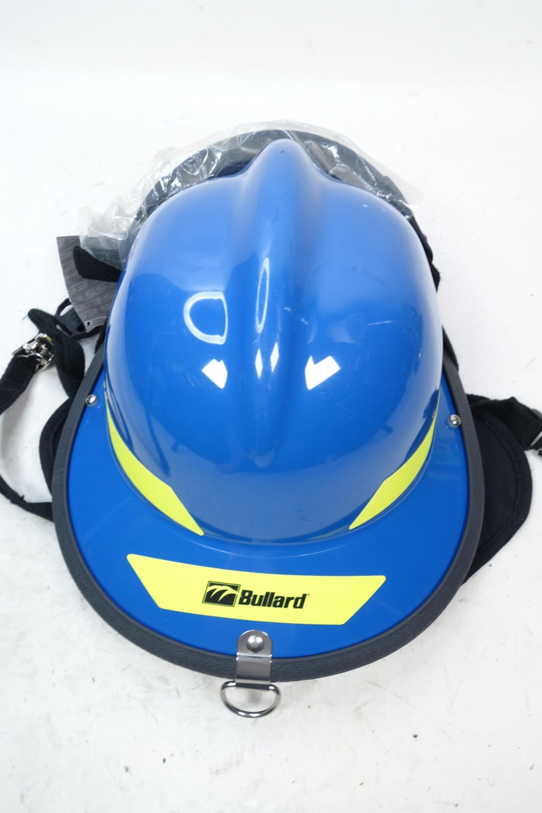Bullard LT Series Blue Structural Firefighting Helmet ESS Goggles Made In USA