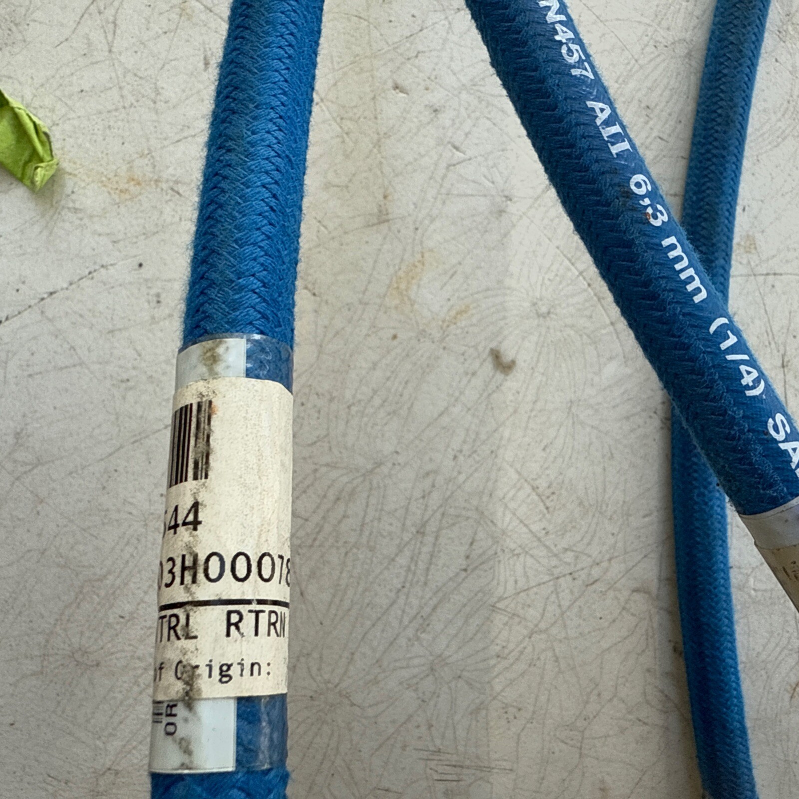 PARKER FAN CONTROL RETURN HOSE DOT 7N457 5002544 TB0303H00078 Approx 27” New