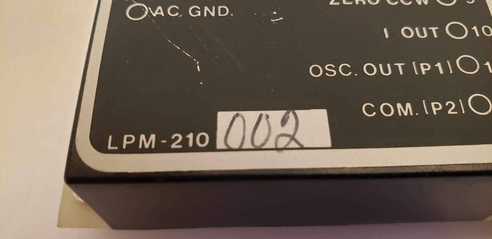 LUCAS SCHAEVITZ LPM-210-002 PC BOARD POWER SUPPLY