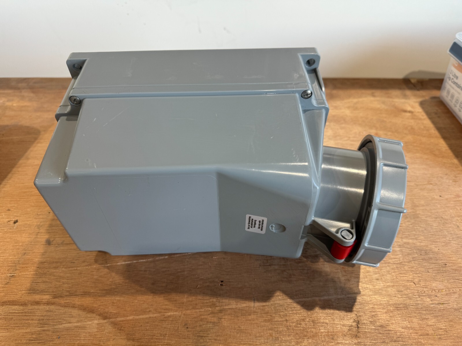 PCE Type 1455 Industrial Wall Socket 3P + N + E ( 125Amp ) 1455-6 Made Austria