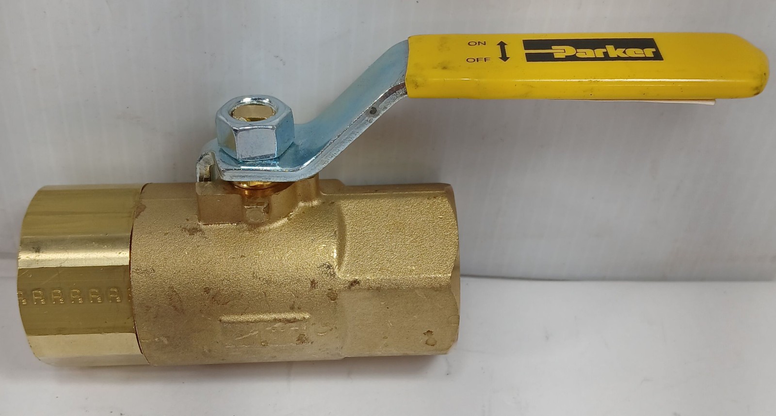 1 NEW PARKER 600WOG 1” BRASS BALL VALVE NNB ***MAKE OFFER***