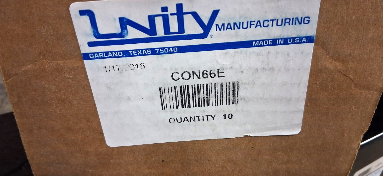 Unity CON6630GNK Pallet Includes 14 Wireways + 11 Caps [CTW]