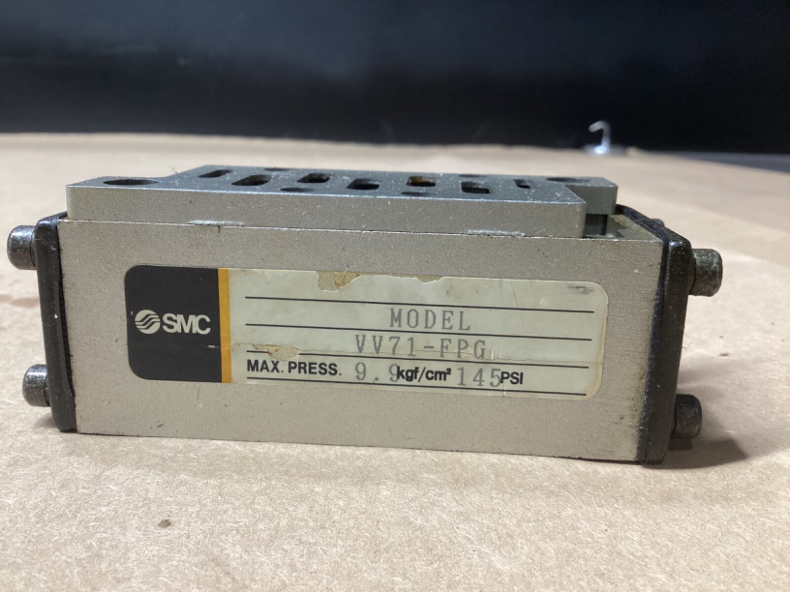SMC VV71-FPG Valve Manifold #122M15
