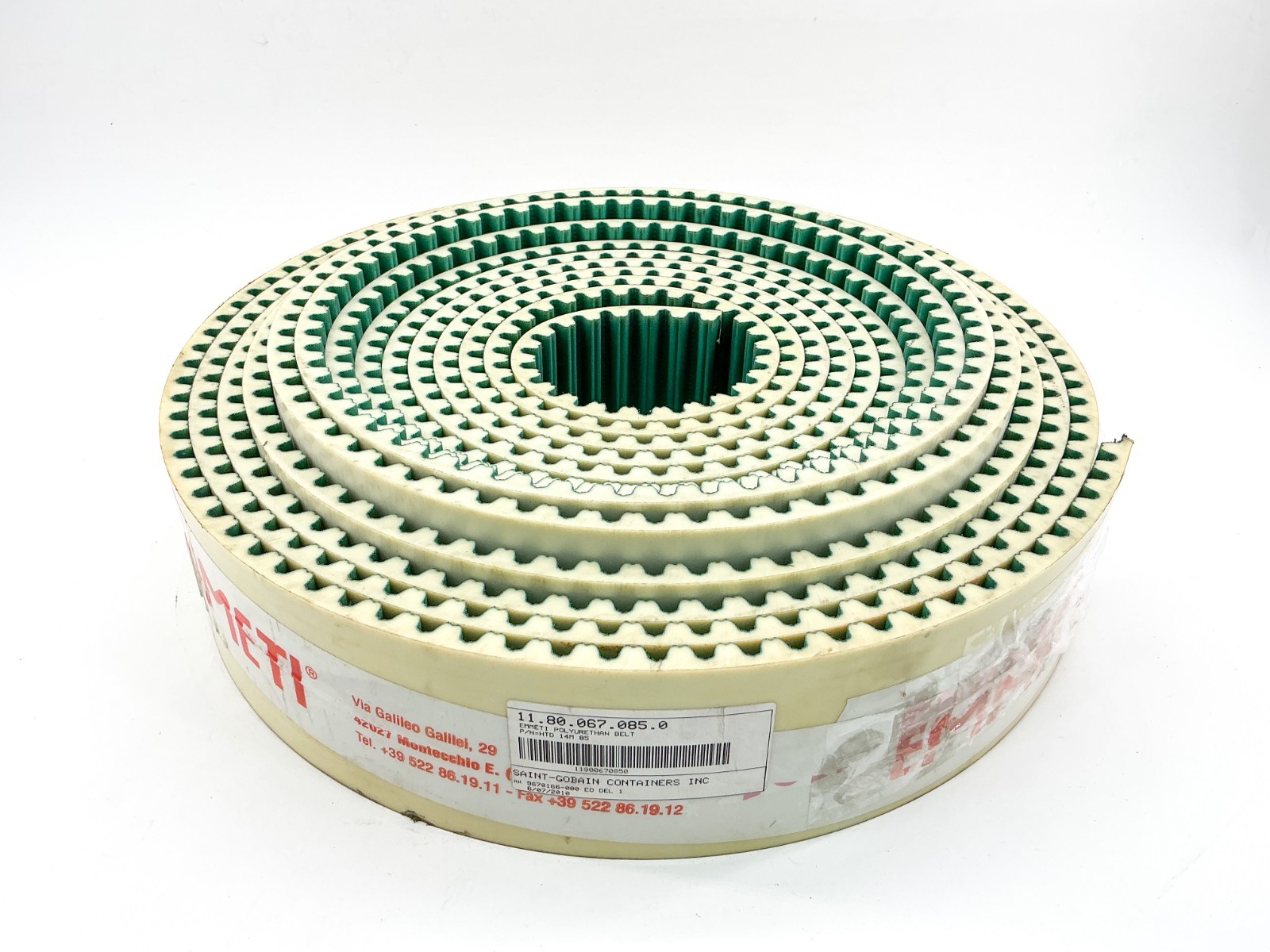New Emmeti Megadyne HTD 14M 85 Timing Belt 85 RPP14 85mm Wide 28FT. – No Box