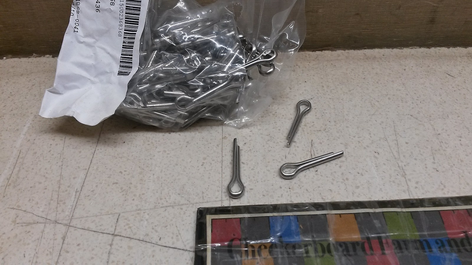 Qty-100 Stainless Split Pin Cotter Key 5/32″ x 3/4″ MS24665-436 5315002368368