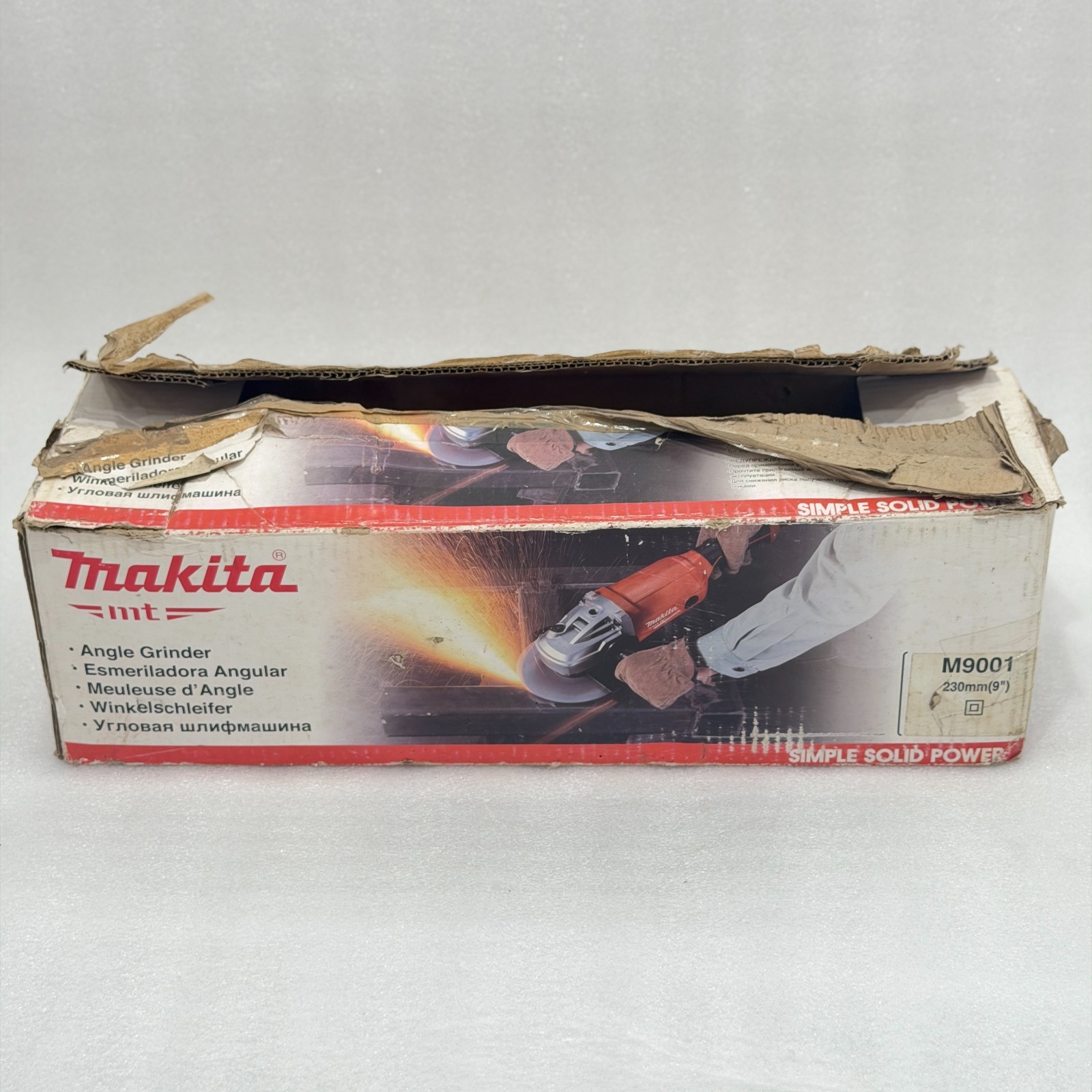 NEW MAKITA MT M9001 230MM 9 IN ANGLE GRINDER 2000W 6600 RPM 240V FASTSHIP FEDEX